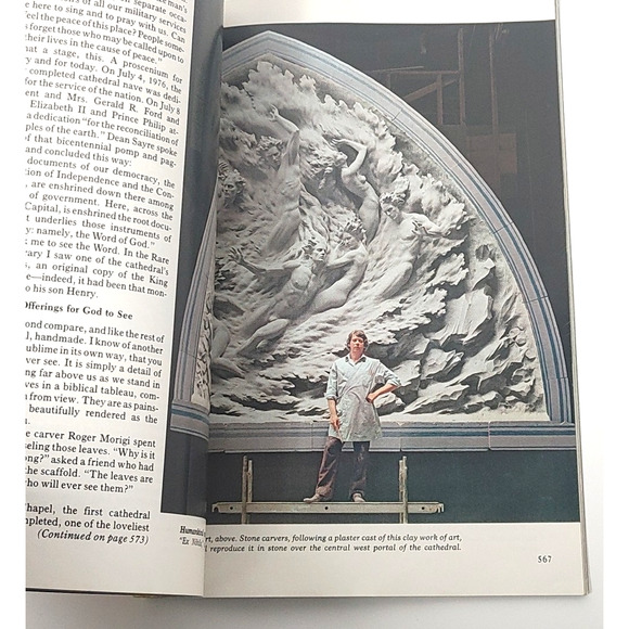 National Geographic Magazine April 1980 Texas Washington Cathedral Monkeys - Picture 3 of 8